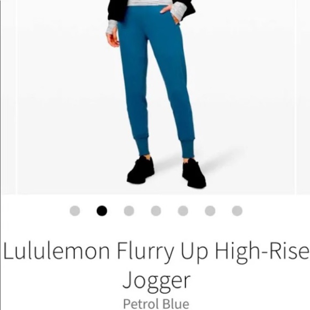 lululemon athletica Teal Track Joggers - Picture 3 of 11
